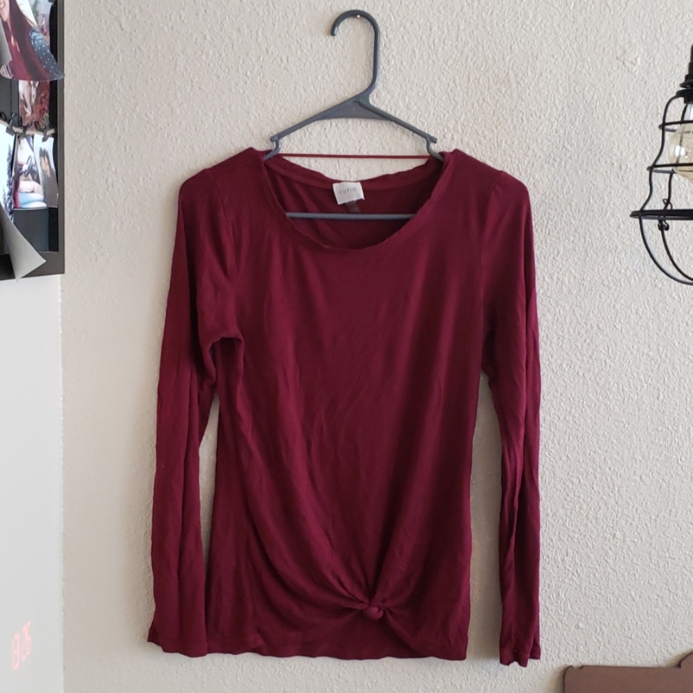 Maroon Long Sleeve